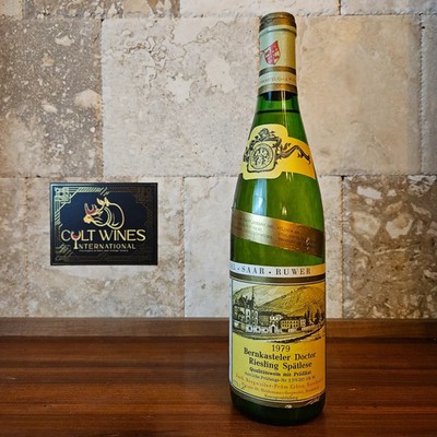 1979 Zach Bergweiler-Prum Erben Bernkasteler Doctor Riesling Spatlese wine