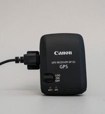 Canon GP-E2 GPS Receiver for Canon EOS DSLR Cameras Original Cable Tested