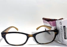Sight Station Heather Women's Reading Glasses Gold/Tortoise