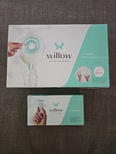 Willow Reusable Breast Milk Container 2-pack and Willow Flextubes 2-pack New