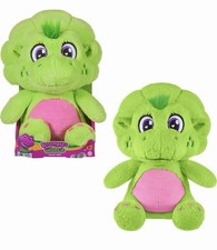 Barney's World Baby Bop Soft Dinosaur Plush, Green/Pink, Small 6-14 in, 2 