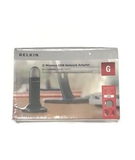 Belkin Wireless G WiFi F5D7050 Laptop Desktop USB Network Adapter New Sealed