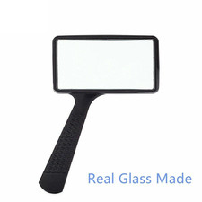 Handheld Rectangular 3X Magnifier Magnifying Glass Loupe For Reading Jewelry