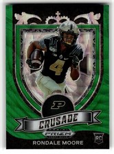 Rondale Moore 2021 Panini Prizm Draft Picks Collegiate #171 Purdue Green Wave
