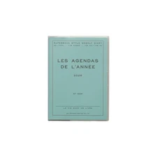 HIGHTIDE Planner Porch Mint A6 Black Starting October 2025