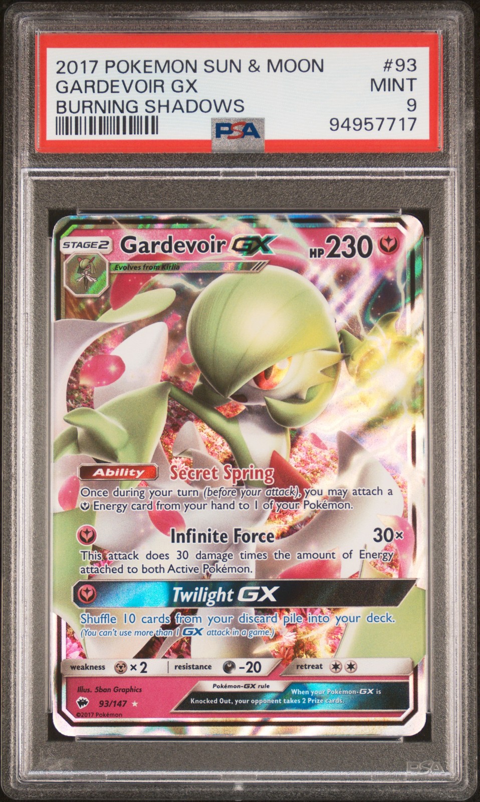 Gardevoir GX #93