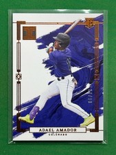 2024 Panini Impeccable Baseball #9 Adael Amador RC /99