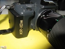 Ricoh KR-10M SLR Camera Lens Sigma Zoom 55-200mm Macro PK-Mount Pentax-K 