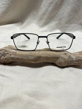 Arnette Eyeglasses Frames   OAN 6123- Black   New with Tags-53-17-145