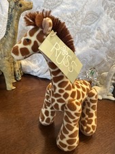 Russ Berrie RAFFI Jointed Giraffe Plush Stuffed Animal w Original TAG 8" 3041