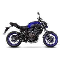 Leovince Auspuffschalldampfer LV ONE EVO Black Edition FUR Yamaha MT-07 18-20 IN