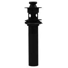 Lift Turn Lavatory Bathroom Sink Drain Assembly with Overflow Holes - Exposed,