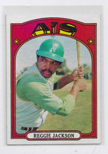 1972 Topps - Reggie Jackson #435 HOF VG CENTERED Creased