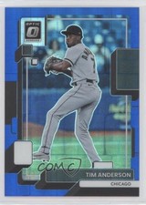 2022 Panini Donruss Optic Blue Pandora Prizm 31/99 Tim Anderson #159 0r2f