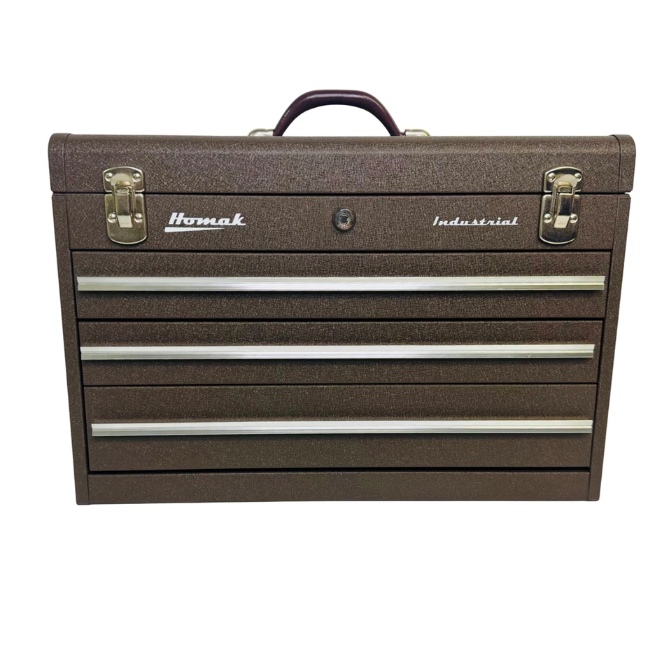 Portable toolbox 20″ Industrial Three-Drawer Friction Toolbox - Image 2 of 4