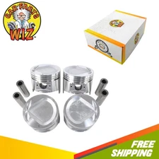 Engine Piston Set Fits 93-97 Honda Isuzu Amigo Passport 2.6L 4ZE1