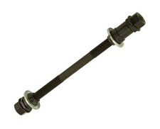 3/8 X 185mm Black Rear Hub Axle 26T Bicycle BMX Cruiser Lowrider Bike Wheel.