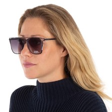 Guess Factory Grey Gradient Square Ladies Sunglasses GF0185 91B 55