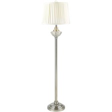 Dale Tiffany SGF17175F Evelyn Floor Lamp Polished Nickel