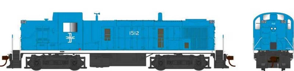 Bowser 25189 HO Scale ALCo RS-3 Diesel Locomotive BM 1512 - Image 2 of 2