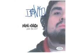 Dave Buckner Signed Autographed 8x10 Papa Roach Photo ACOA