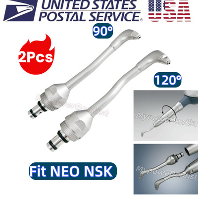 2X 90/120° Angles--Dental Air Polisher Nozzle Tip for NEO NSK Prophy Mate System