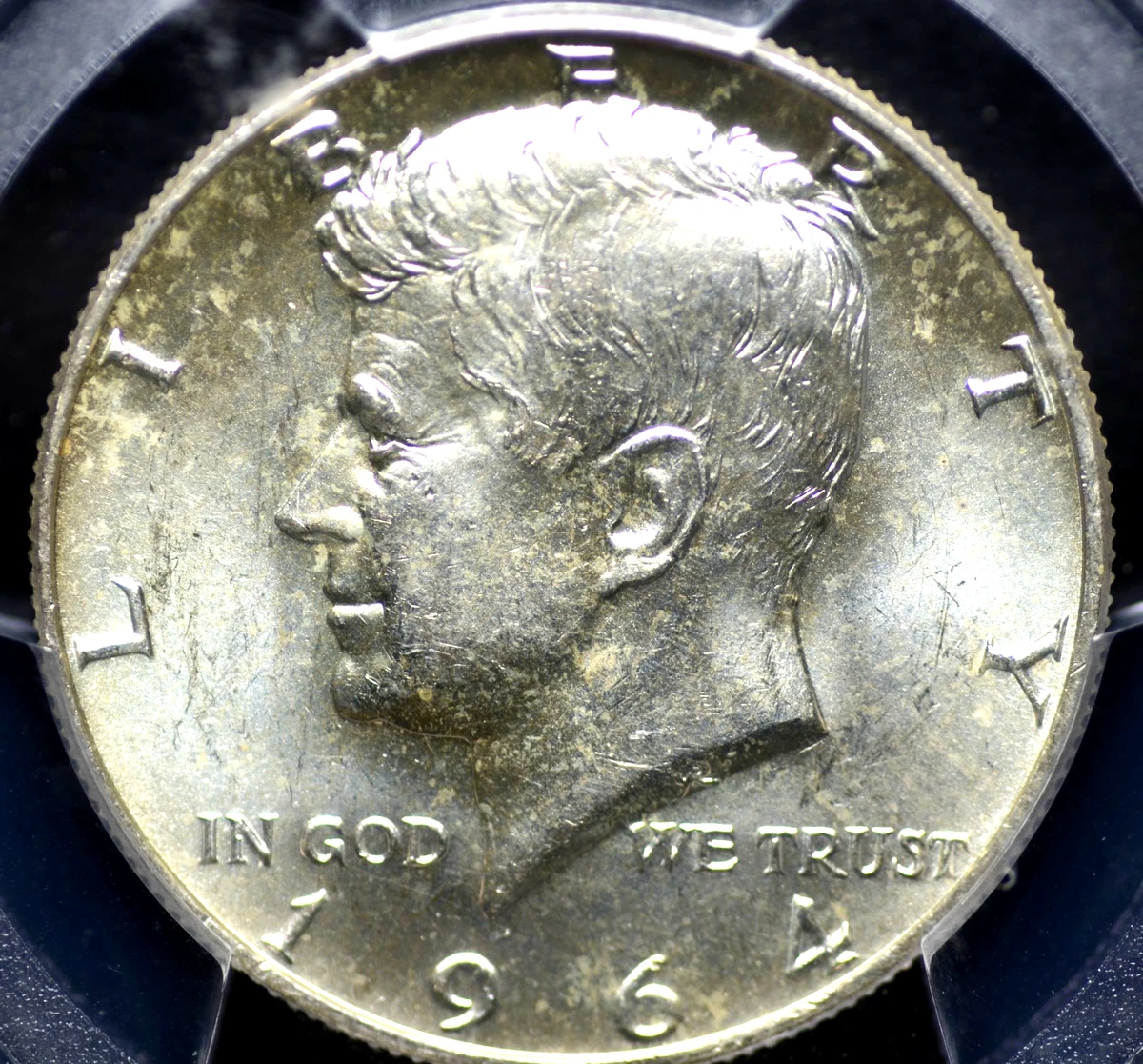 PCGS Certified MS 64 Graded 1964 Kennedy US Half Dollars (1964-Now