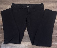 Mossimo Supply Co Girls Size 7 Black Skinny Slim Fit Stretch Denim Jeans