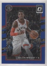 2017-18 Panini Donruss Optic Blue Prizm 15/49 Delon Wright #140 1f7d