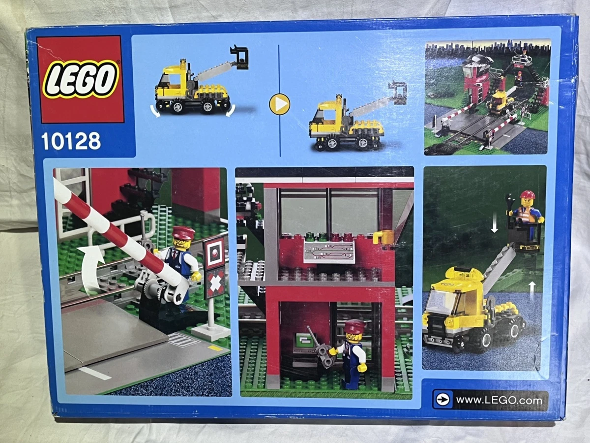 Lego Eisenbahn 9 Volt ,World City 10128 Bahnübergang, NEU, —Rarität—