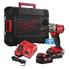 Milwaukee M18ONEPD2-502X 18v Fuel One-Key Combi Drill With 2 Batteries
