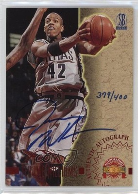 1996-97 Score Board Basketball Red 379/400 Jerome Williams Rookie Auto RC e1e