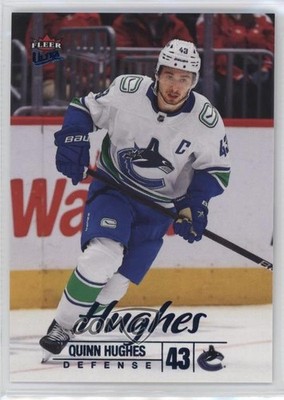 2024-25 Upper Deck Fleer Ultra Blue Foil 273/399 Quinn Hughes #87 1p1a