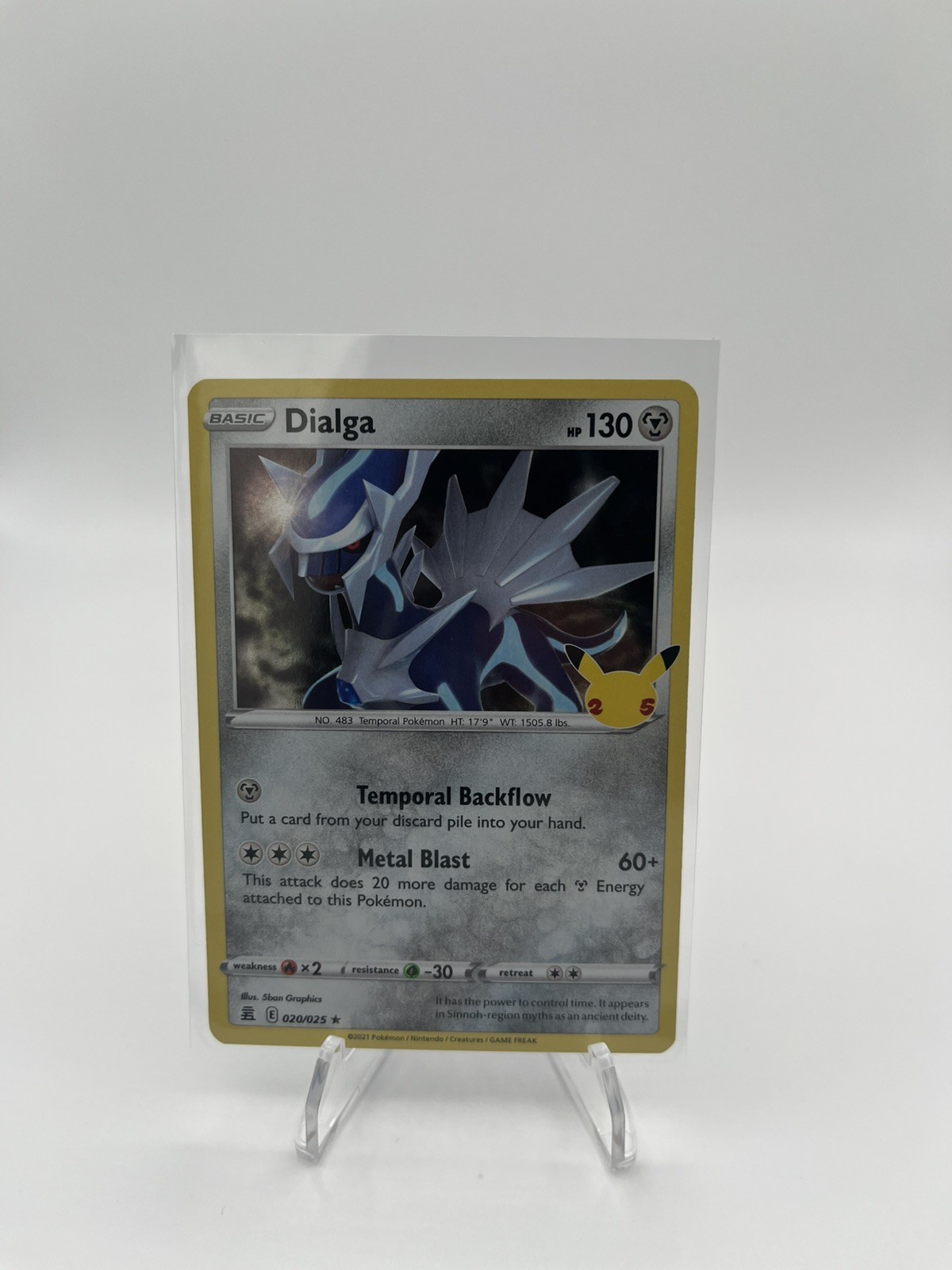 Dialga - 20/25 [Holo] - Celebrations - Pokemon TCG - LP