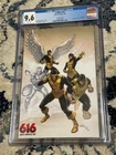 X-Men # 15  "Marvel 616 Day" Yu Variant Cover From 2025 CGC Graded 9.6 NM+