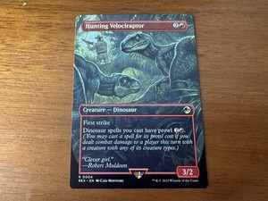 Hunting Velociraptor Mtg | eBay