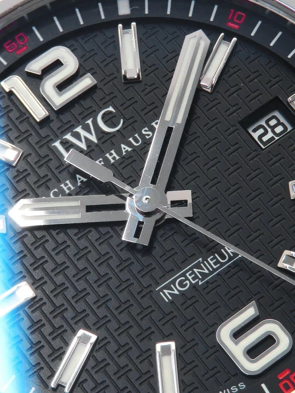 IWC Ingenieur Automatic Mission Earth IW323604 Men's Black Stainless Steel #T163 - Image 4 of 4