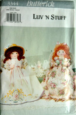 VOGUE PATTERN 3344 17" HERITAGE DOLLS CLOTHING TO MAKE UNCUT FF