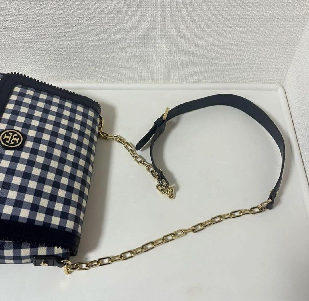 Tory Burch Chain Shoulder Bag Leather Black Women's From Japan thumbnail 6