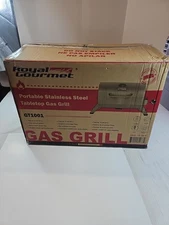 Royal Gourmet GT1001 Stainless Steel Portable Grill, 10000 BTU BBQ 