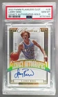 Larry Bird 2022 Panini Flawless Collegiate Gold Legacy Auto 3/10 PSA 10
