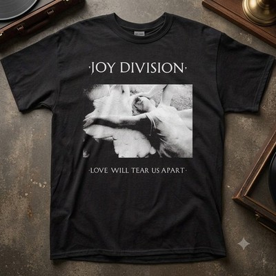NEW! Joy Division Love Will Tear Us Apart Mens T Shirt Band Tee Free Ship
