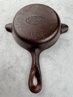 Wagner Ware 1050E Mini Cast Iron Skillet Advertising Vintage Made in USA