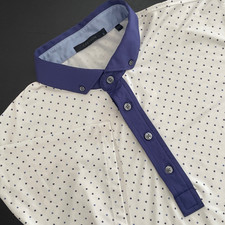 GREYSON Short Sleeve Performance Polo Shirt All Over Wolf Print Men's L