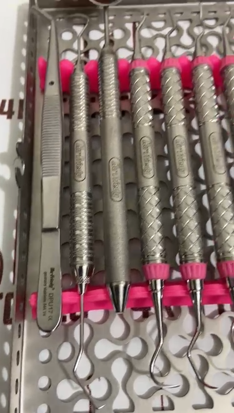 Hu-Friedy Dental Hygiene Instruments Set of 10 PCS With Sterlization ...
