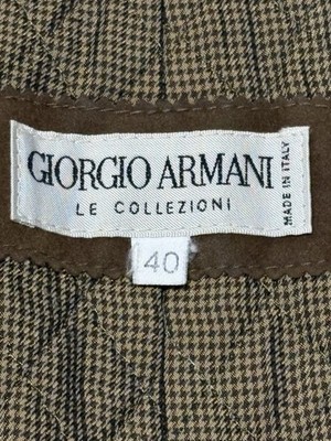 Vintage Giorgio Armani Le Collezioni Quilt-Lined Trench coat