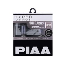 Piaa Hyper Arros Hb3 Headlight Bulbs Pair - Cool White Up To 120 Brighter