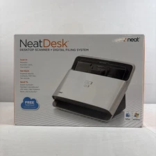 Neat Desk Pass Through Scanner Home Office Edition Digital Filing System NEW