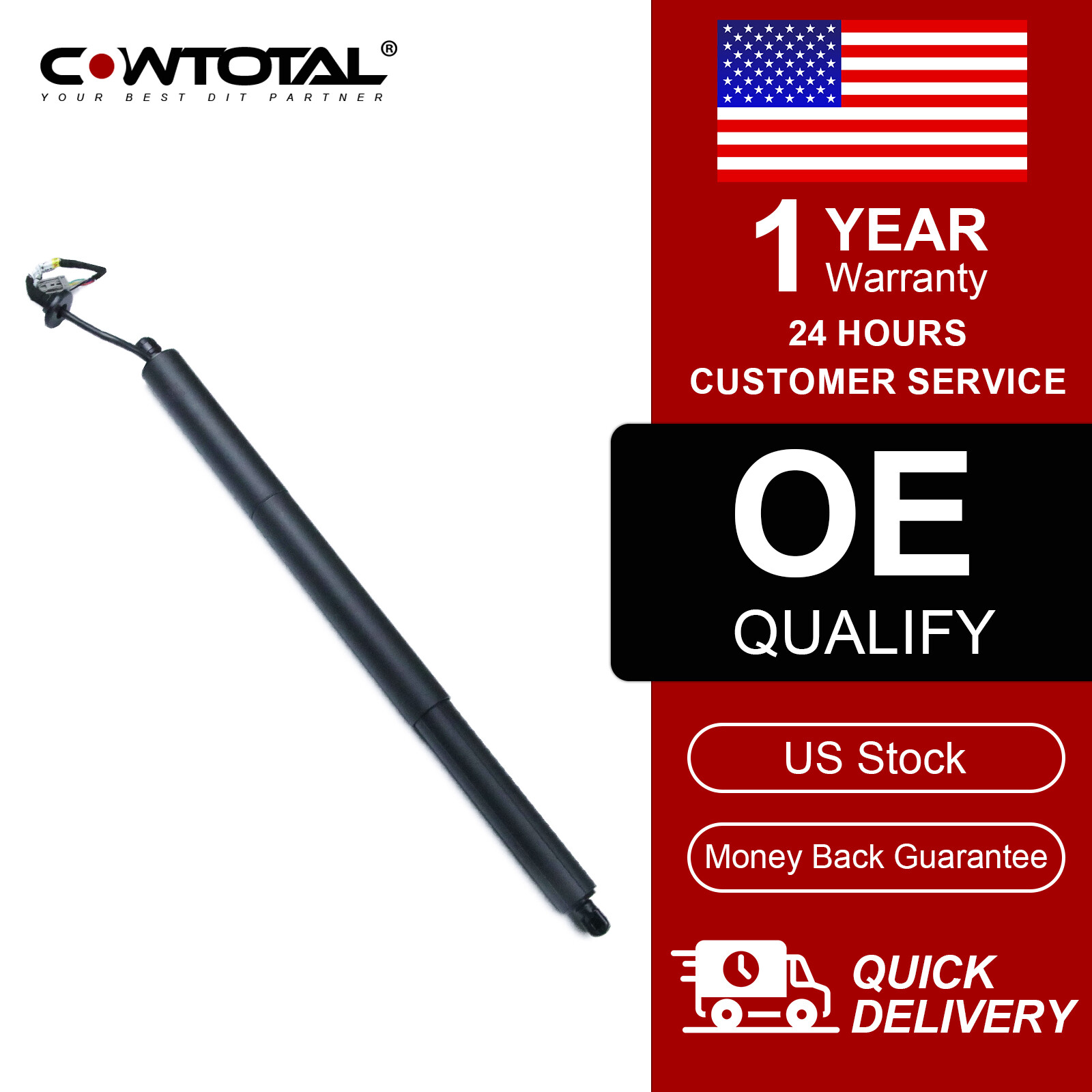 Electric Tailgate Power Hatch Lift Support Strut Shock For Jeep Cherokee 2015-19