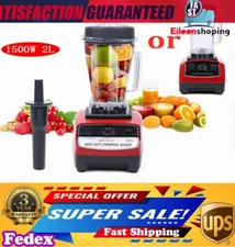 Professional Blender 2HP 2L Heavy Duty Commercial Blender Mixer Juicer
